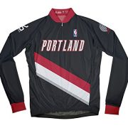 NBA-Portland-Trail-Blazers-Mens-Long-Sleeve-Away-Cycling-Jersey-0