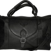 NBA-Tan-Leather-Top-Zip-Travel-Bag-0